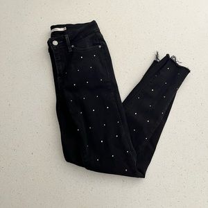 Levi’s 711 Skinny Jeans with Gems